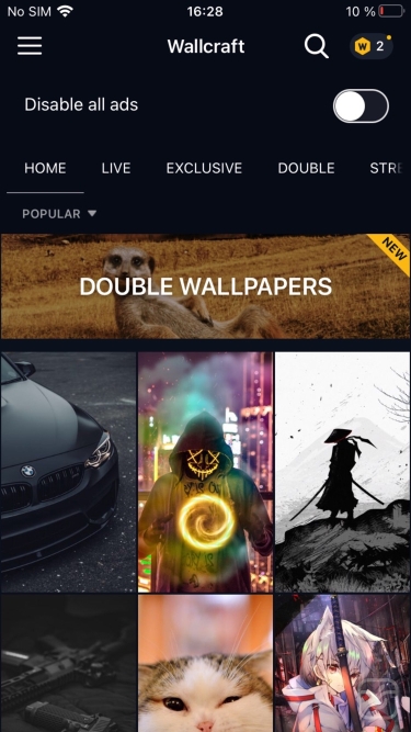تصاویر Wallcraft – Wallpapers Live・4K