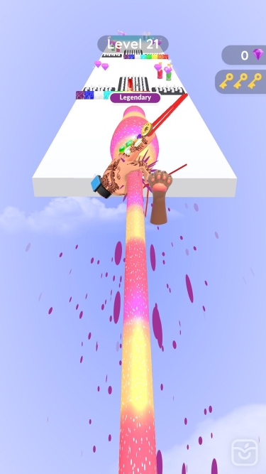 تصاویر Hand Evolution Runner