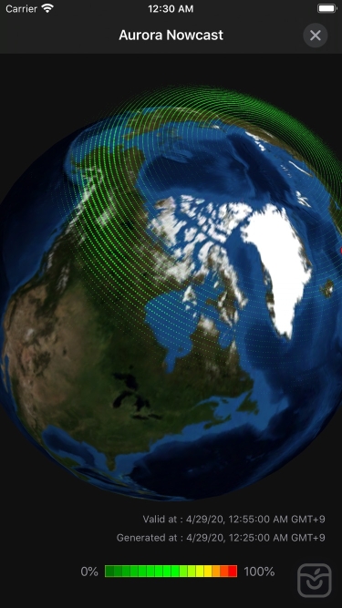تصاویر Aurora Forecast.