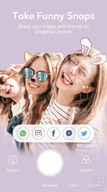 تصاویر Sweet Face Camera: Selfie Edit