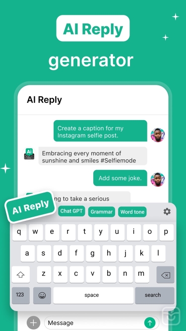 تصاویر TypeAI - AI Chatbot & Keyboard ++