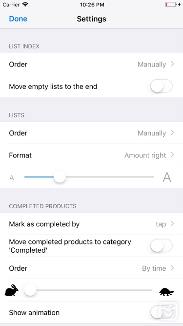 تصاویر ShoppingList