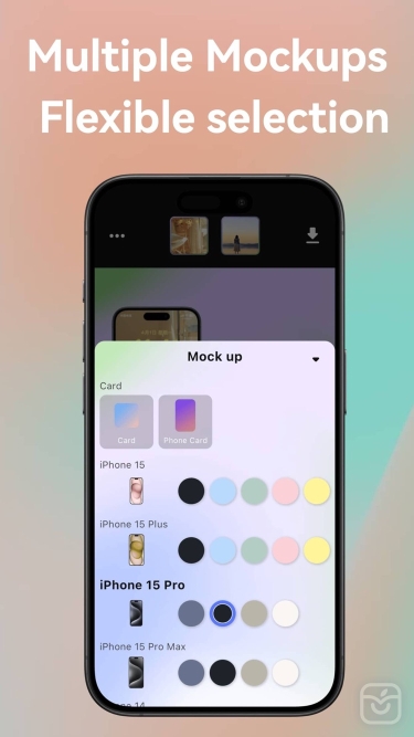 تصاویر NiceShots: Mockup Frame Editor ++