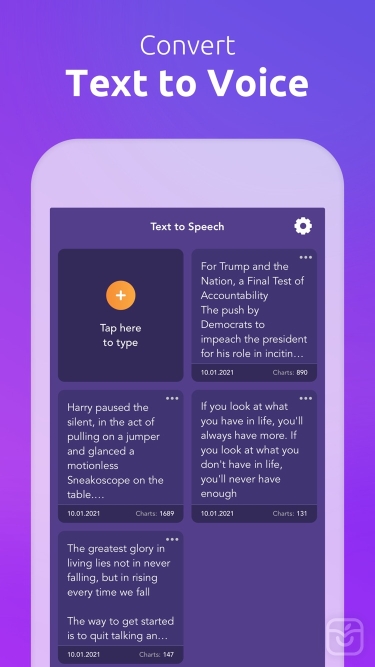 تصاویر Text To Speech: Natural Voices ++