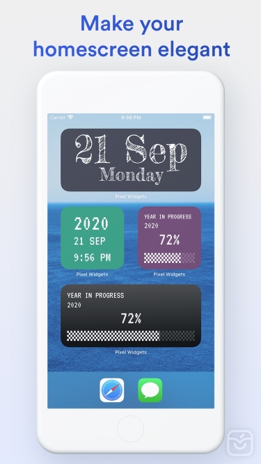 تصاویر Pixel Widgets