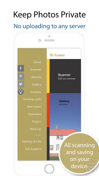 تصاویر Pic Scanner Gold: Scan photos | $7.99