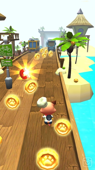 تصاویر Cute Cat Subway Gold Run