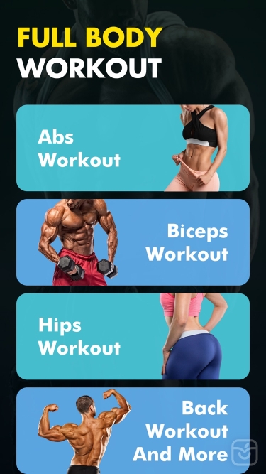 تصاویر Gym Workout My Fitness Planner ++