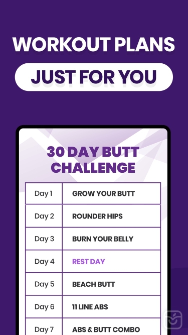 تصاویر Butt Workout by 7M