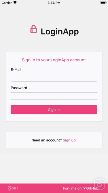 تصاویر ORY Profile App