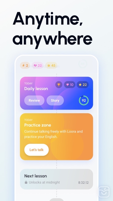 تصاویر Speak English with Loora AI ++ | آنلاک‌شده