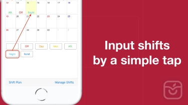 تصاویر Shift Work Calendar ++
