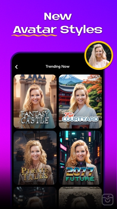 تصاویر AI Mirror: AI Art Photo Editor