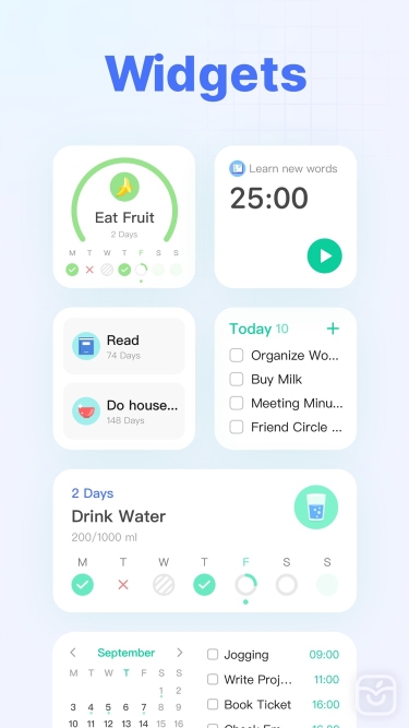 تصاویر TickTick:To-Do List & Calendar++| آنلاک شده