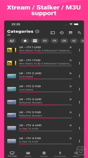 تصاویر IPTV Smarters Player Expert++