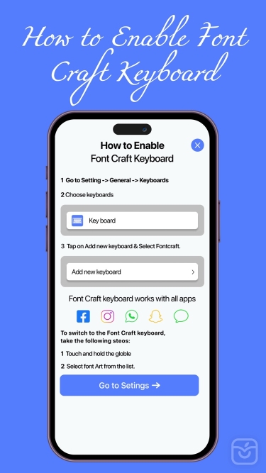 تصاویر Font Craft - Keyboard ++ | آنلاک‌شده