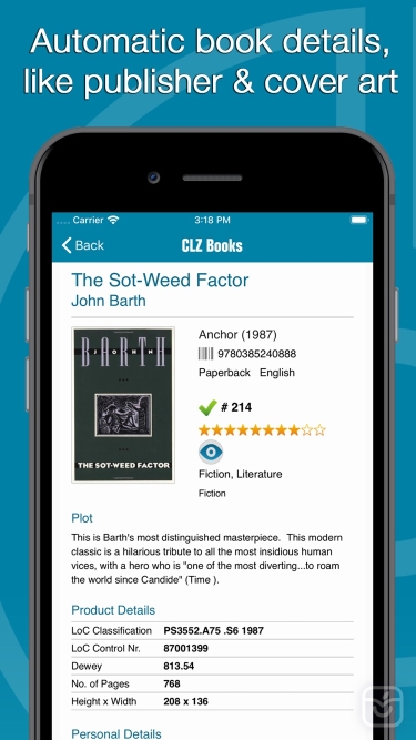 تصاویر  CLZ Books - Book Database 