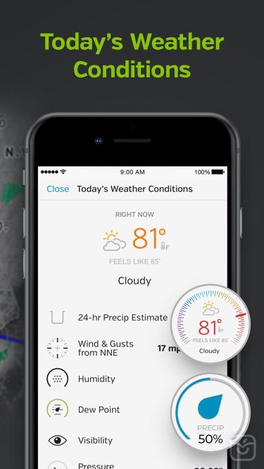 تصاویر Weather Underground: Local Map