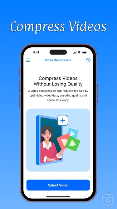تصاویر Video compress - VideoSqueeze ++