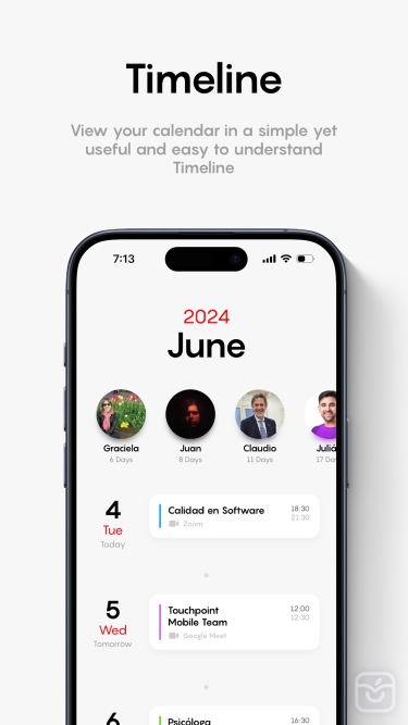 تصاویر Dey: Minimal Calendar | $1.99