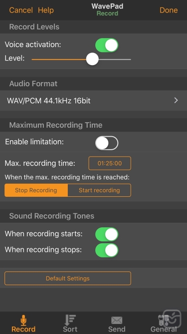 تصاویر WavePad Music and Audio Editor