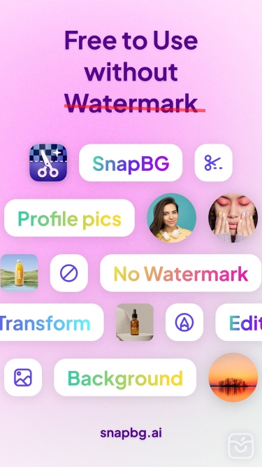 تصاویر SnapBG: Remove Background AI ++