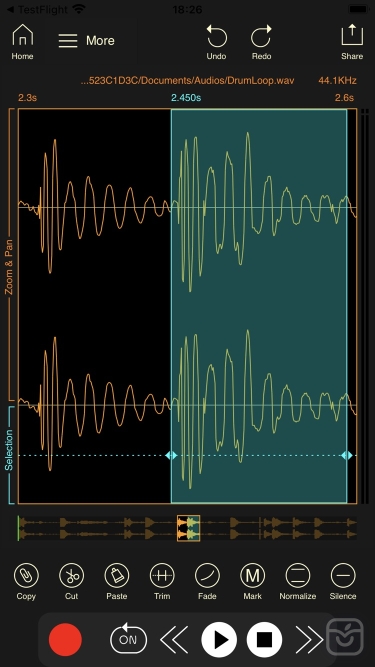 تصاویر Wavebox Audio Editor | $5.99