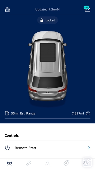تصاویر Volkswagen myVW