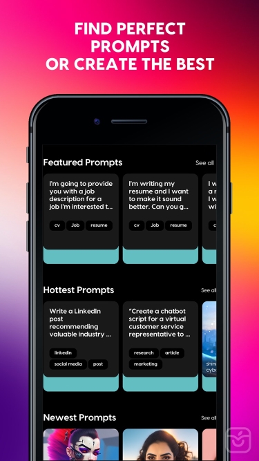 تصاویر AI Prompt Generator Community ++