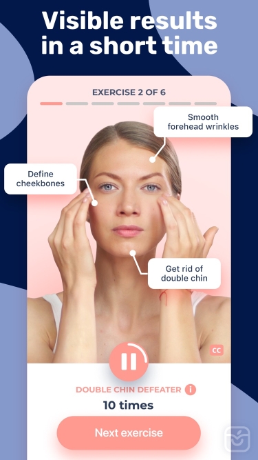 تصاویر Facetory: Face Yoga & Exercise