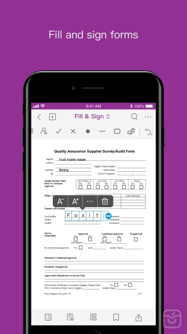 تصاویر Foxit PDF Editor