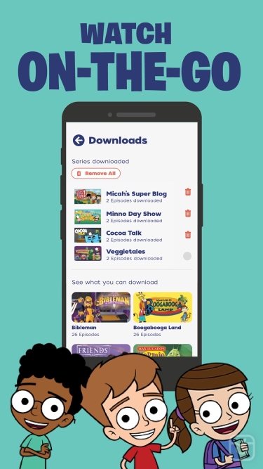 تصاویر Minno - Kids Bible Videos