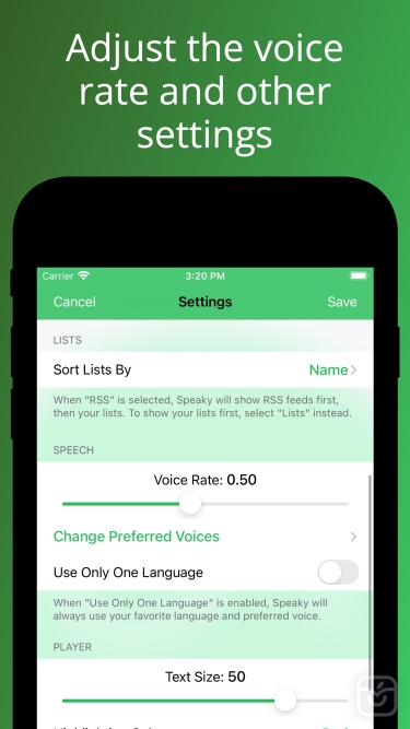تصاویر Speaky - Article Voice Reader ++