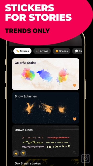 تصاویر Leto: Font for Instagram Story ++