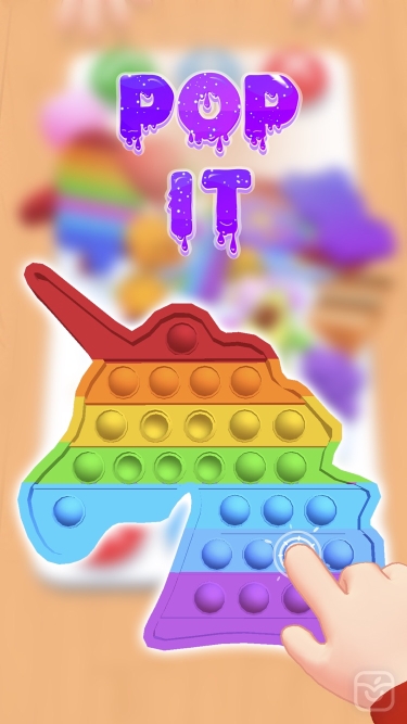 تصاویر Fidget Toys Trading: 3D Pop It