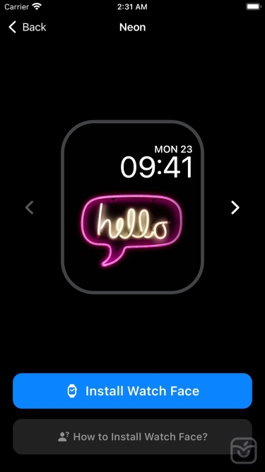 تصاویر Watch Faces Gallery App Maker