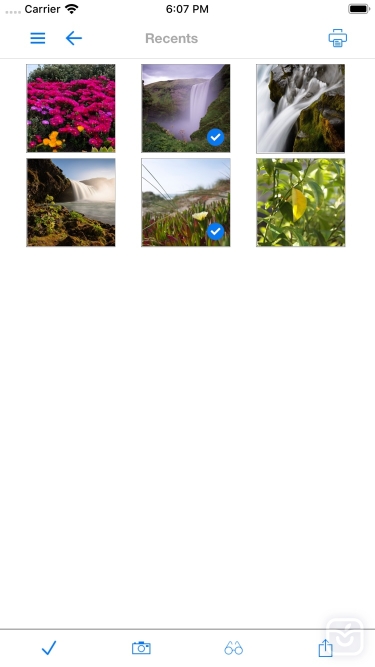 تصاویر Print n Share Pro for iPhone