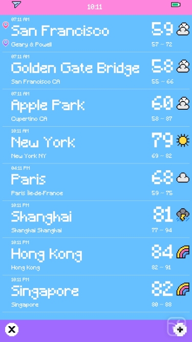 تصاویر Pixel Weather | $4.99