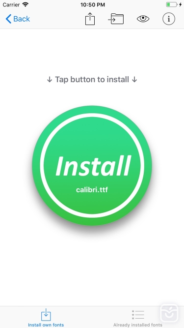 تصاویر AnyFont