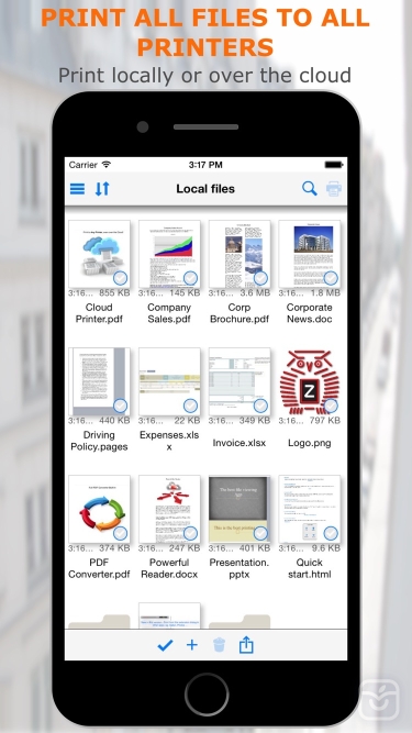 تصاویر PrintCentral Pro for iPhone