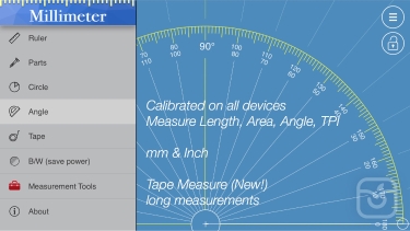 تصاویر Millimeter Pro on-screen ruler