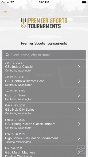 تصاویر Premier Sports Tournaments