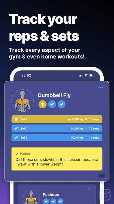 تصاویر Gym Streak AI: Workout Planner ++