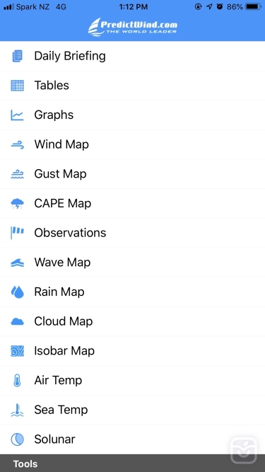تصاویر PredictWind — Marine Forecasts