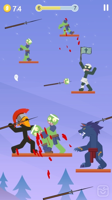 تصاویر The Warrior - Top Stickman