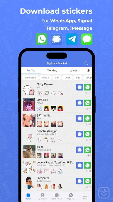 تصاویر SigStick Sticker Maker ++