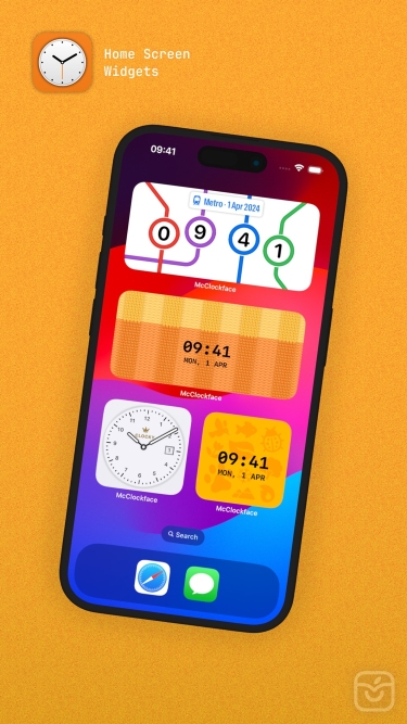 تصاویر McClockface ++