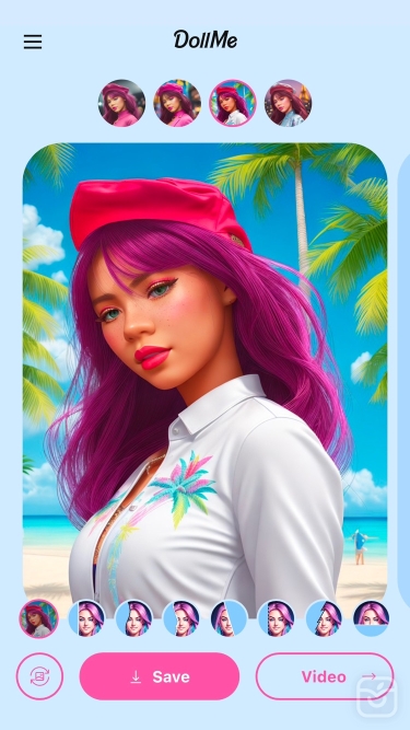 تصاویر DollMe - Avatar Doll Maker ++