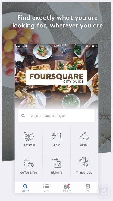 تصاویر Foursquare City Guide