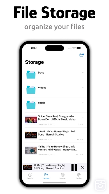تصاویر AnyFile: Offline File, Browser ++
